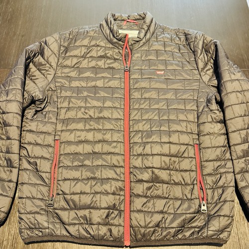 Levi quilted puffer jacket - quilted,