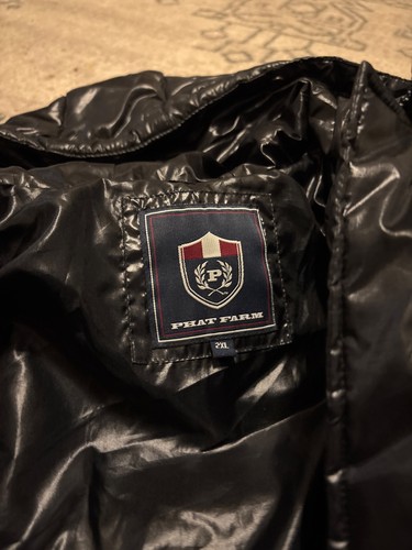 Phat farm leather jacket - phat,