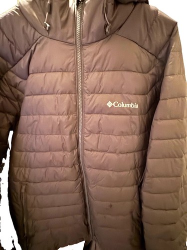 Columbia men gray hooded - men's,