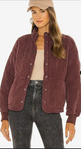 Quilted jacket cranberry - jacket,