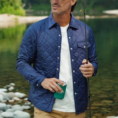 New criquet quilted shacket - criquet,