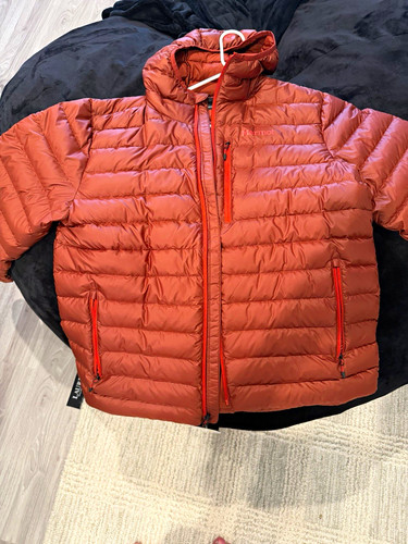 Marmot men brown hooded - brown,