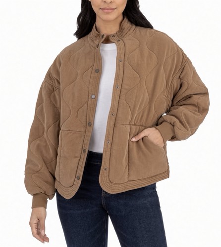 Blanknyc womens quilted jacket - blanknyc,