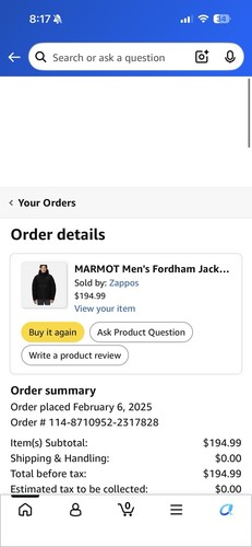 Marmot men fordham down - men's,