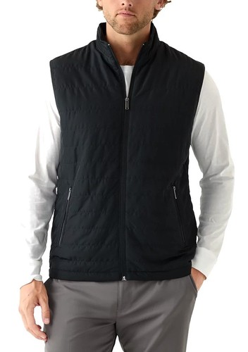 Izod vest mens black puffer - izod,