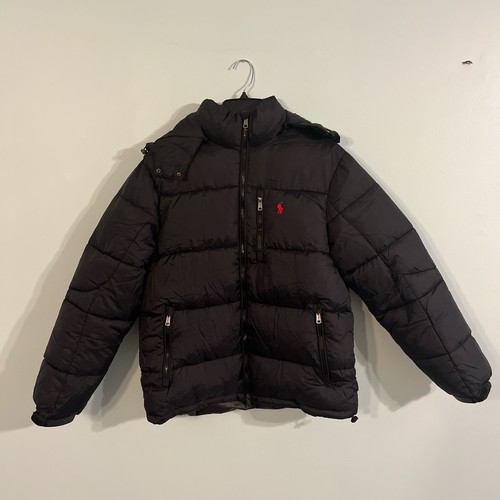 Polo ralph lauren black puffer - lauren,