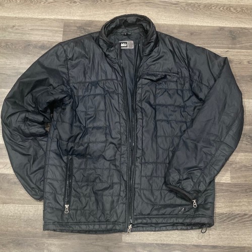 Vintage rei black - rei, quilted