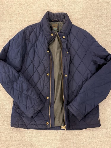 Scotch quilted navy jacket - scotch,