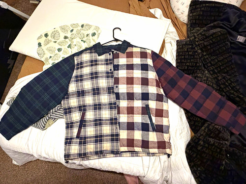 Kith men patchwork plaid - men's,
